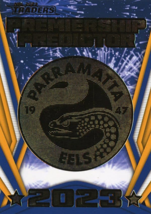 2023 NRL Traders Premiership Predictor - PP11 Parramatta Eels
