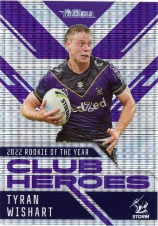2023 NRL Traders Club Heroes Priority - CHP14 Tyran Wishart Melbourne Storm