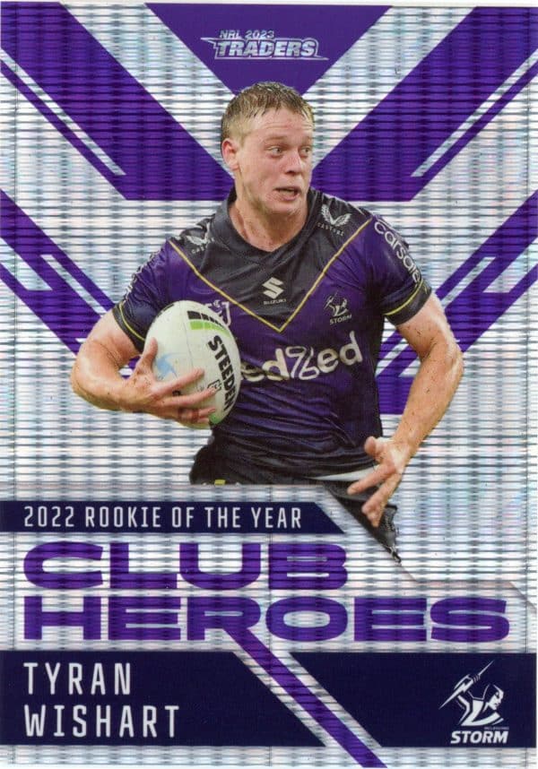 2023 NRL Traders Club Heroes Priority - CHP14 Tyran Wishart Melbourne Storm