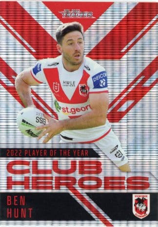 2023 NRL Traders Club Heroes Priority - CHP25 Ben Hunt St George Dragons