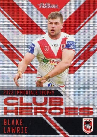 2023 NRL Traders Club Heroes Priority - CHP26 Blake Lawrie St George Dragons
