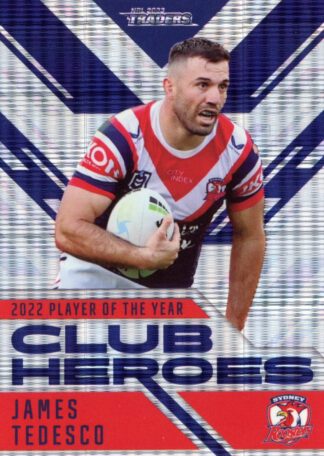2023 NRL Traders Club Heroes Priority - CHP27 James Tedesco Sydney Roosters