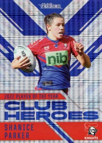 2023 NRL Traders Club Heroes Priority - CHP37 Shanice Parker Newcastle Knights