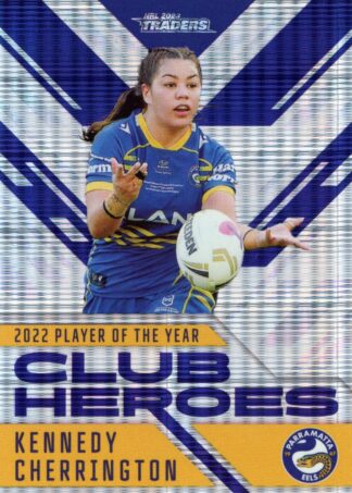 2023 NRL Traders Club Heroes Priority - CHP39 Kennedy Cherrington Parramatta Eels