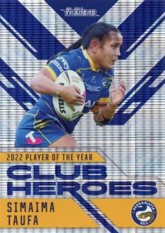 2023 NRL Traders Club Heroes Priority - CHP40 Simaima Taufa Parramatta Eels