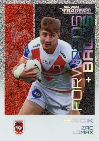 2023 NRL Traders Forwards & Backs Priority - FBPP26 Zac Lomax St George Dragons