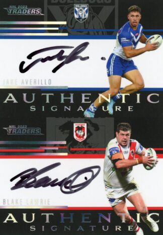 2023 NRL Traders Authentic Signatures Black