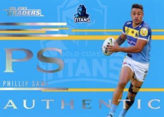 2023 NRL Traders Authentic Initials - AI05 Phillip Sami Gold Coast Titans