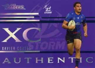2023 NRL Traders Authentic Initials - AI07 Xavier Coates Melbourne Storm