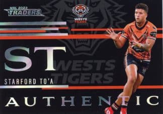 2023 NRL Traders Authentic Initials - AI16 Starford To’a Wests Tigers