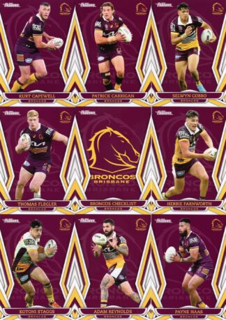 2023 NRL Traders Base Team Set - Brisbane Broncos