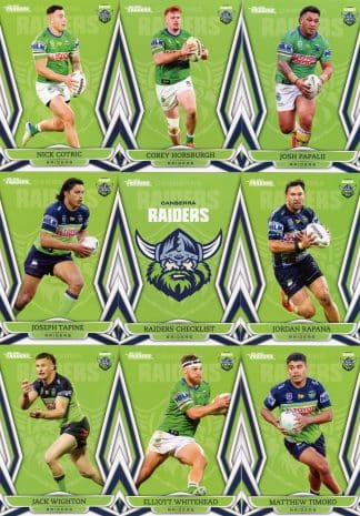2023 NRL Traders Base Team Set - Canberra Raiders