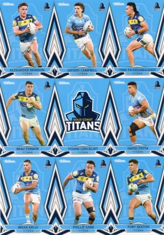 2023 NRL Traders Base Team Set - Gold Coast Titans