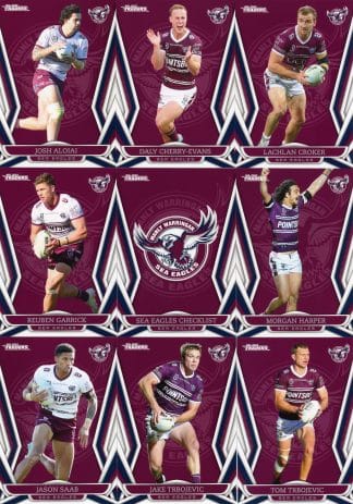 2023 NRL Traders Base Team Set - Manly Sea Eagles