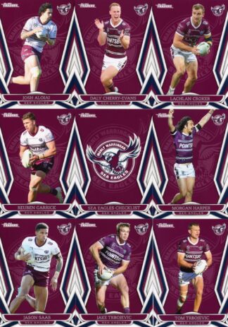 2023 NRL Traders Base Team Set - Manly Sea Eagles