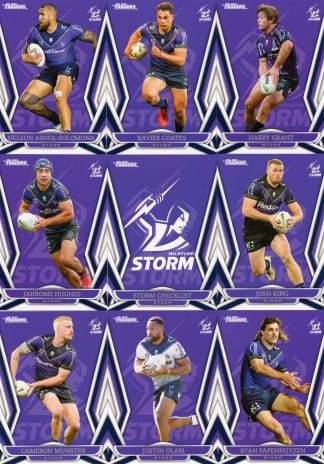 2023 NRL Traders Base Team Set - Melbourne Storm