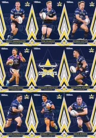 2023 NRL Traders Base Team Set - North QLD Cowboys
