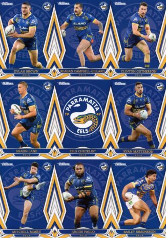 2023 NRL Traders Base Team Set - Parramatta Eels