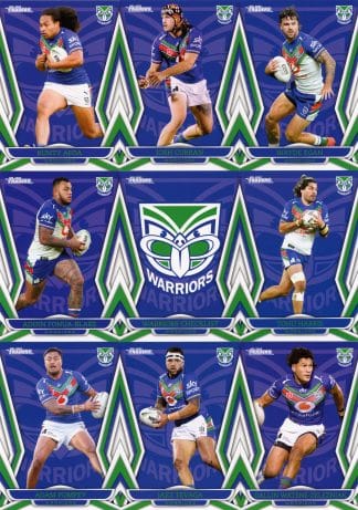 2023 NRL Traders Base Team Set - Warriors