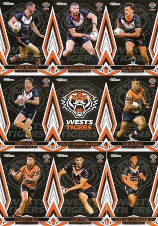 2023 NRL Traders Base Team Set - Wests Tigers