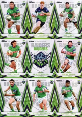 2023 NRL Traders Pearl Special Team Set - Canberra Raiders