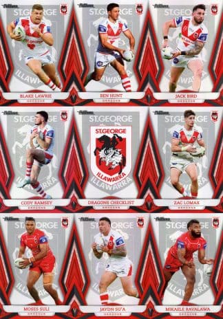 2023 NRL Traders Pearl Special Team Set - St George Dragons