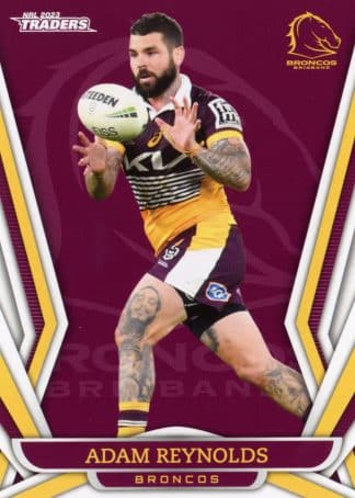 2023 NRL Traders Common Card - Base 008 Adam Reynolds Brisbane Broncos