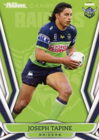 2023 NRL Traders Common Card - Base 016 Joseph Tapine Canberra Raiders