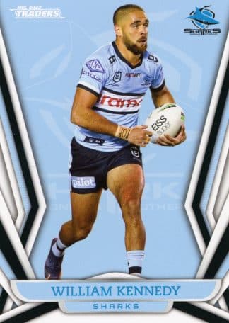 2023 NRL Traders Common Card - Base 035 William Kennedy Cronulla Sharks