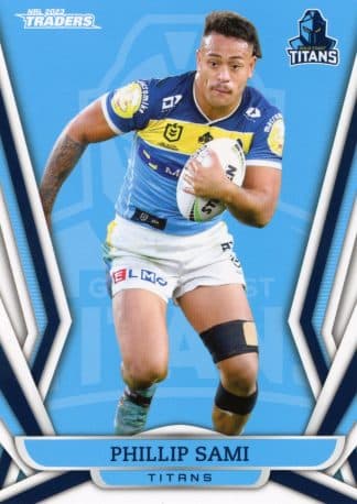 2023 NRL Traders Common Card - Base 049 Phillip Sami Gold Coast Titans