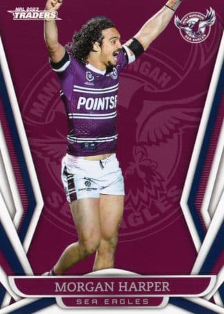 2023 NRL Traders Common Card - Base 056 Morgan Harper Manly Sea Eagles