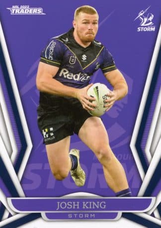 2023 NRL Traders Common Card - Base 066 Josh King Melbourne Storm