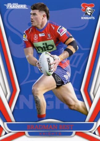 2023 NRL Traders Common Card - Base 072 Bradman Best Newcastle Knights