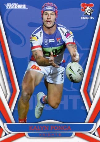 2023 NRL Traders Common Card - Base 075 Kalyn Ponga Newcastle Knights