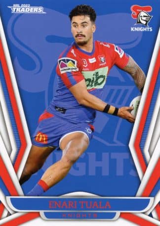 2023 NRL Traders Common Card - Base 079 Enari Tuala Newcastle Knights
