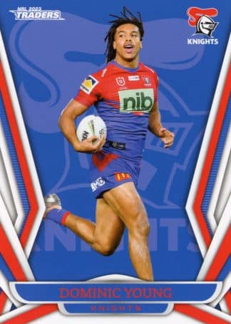 2023 NRL Traders Common Card - Base 080 Dominic Young Newcastle Knights