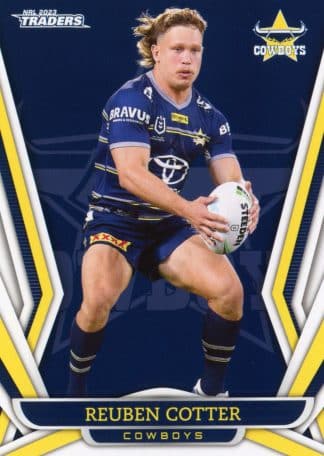 2023 NRL Traders Common Card - Base 082 Reuben Cotter North QLD Cowboys