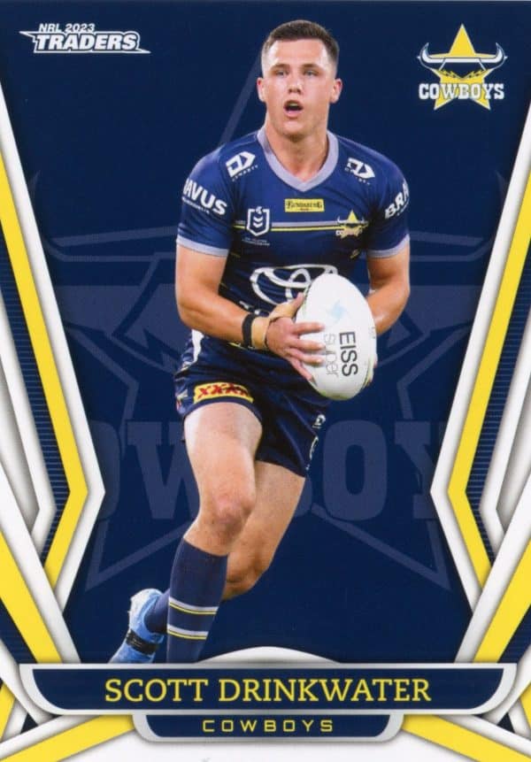 2023 NRL Traders Common Card - Base 084 Scott Drinkwater North QLD Cowboys