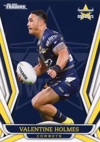 2023 NRL Traders Common Card - Base 085 Valentine Holmes North QLD Cowboys