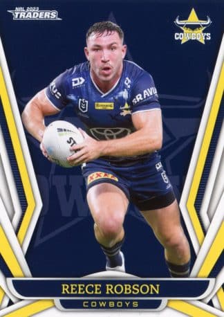 2023 NRL Traders Common Card - Base 087 Reece Robson North QLD Cowboys