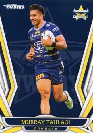 2023 NRL Traders Common Card - Base 088 Murray Taulagi North QLD Cowboys