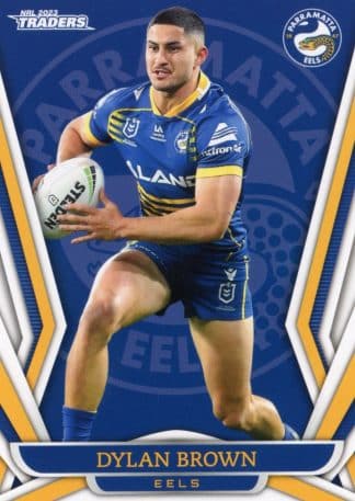 2023 NRL Traders Common Card - Base 092 Dylan Brown Parramatta Eels