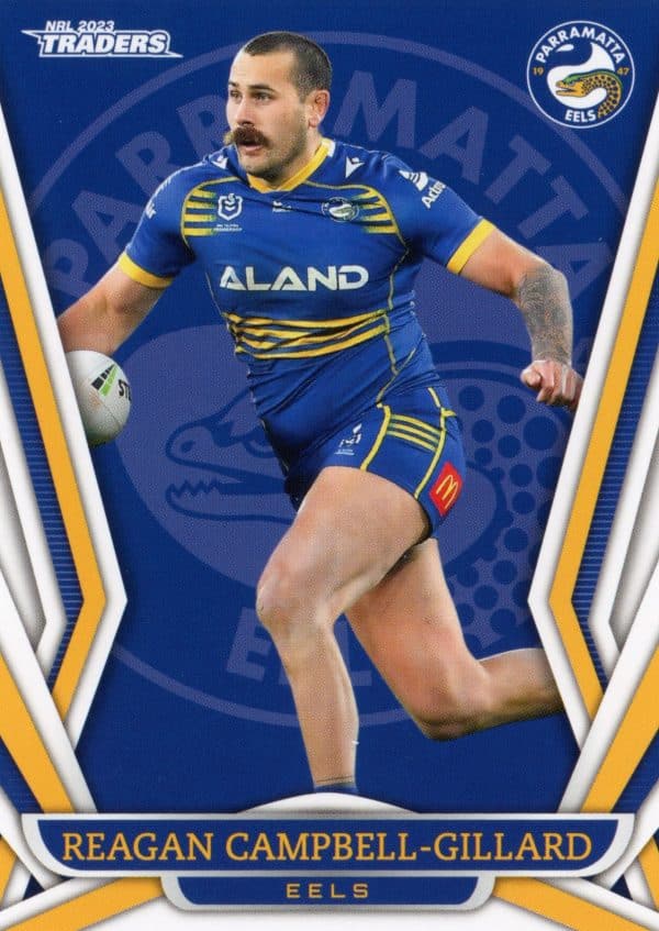 2023 NRL Traders Common Card - Base 093 Reagan Campbell-Gillard Parramatta Eels