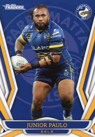2023 NRL Traders Common Card - Base 098 Junior Paulo Parramatta Eels