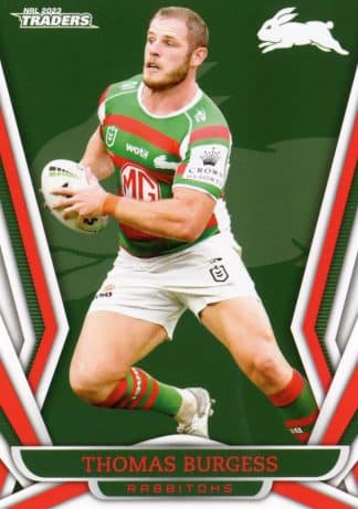 2023 NRL Traders Common Card - Base 113 Thomas Burgess South Sydney Rabbitohs