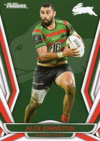 2023 NRL Traders Common Card - Base 116 Alex Johnston South Sydney Rabbitohs