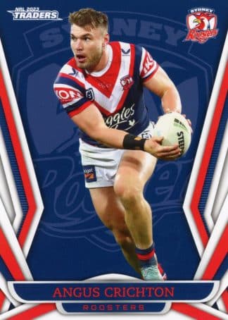 2023 NRL Traders Common Card - Base 132 Angus Crichton Sydney Roosters