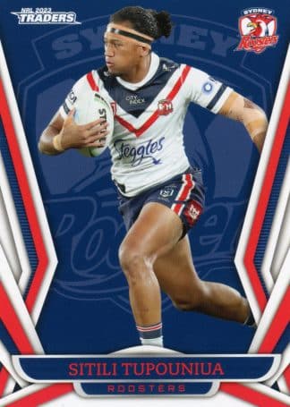 2023 NRL Traders Common Card - Base 138 Sitili Tupouniua Sydney Roosters