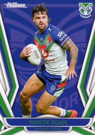 2023 NRL Traders Common Card - Base 144 Wayde Egan Warriors