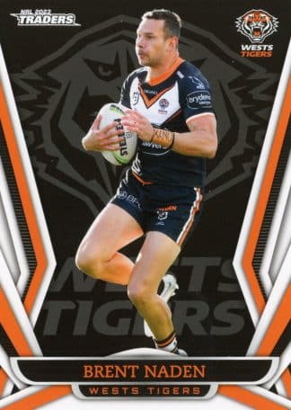 2023 NRL Traders Common Card - Base 156 Brent Naden Wests Tigers
